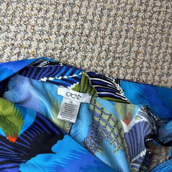 Gorgeous y2k vintage Caché blue tight babydoll tank top - Picture 6 of 6